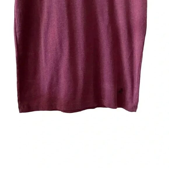 J Peterman  Trendy Burgundy Crewneck Cotton Soft Short Sleeves T-Shirt SZ L - Picture 4 of 15